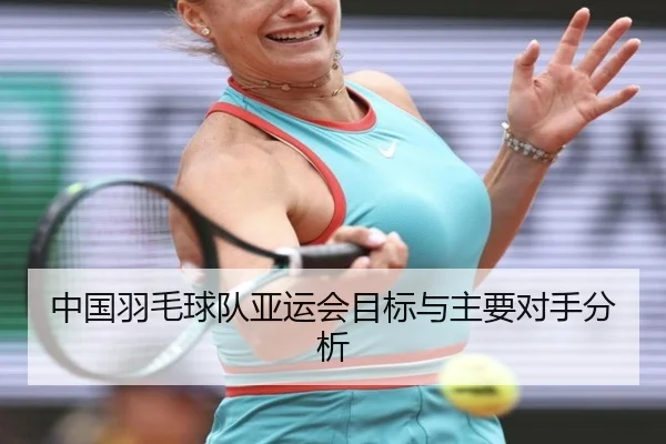 中国羽毛球队亚运会目标与主要对手分析